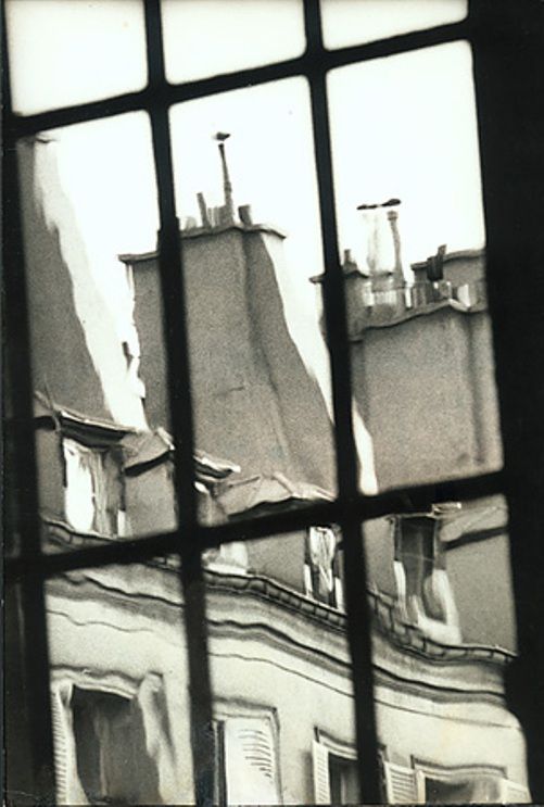 Imagen: André Kertész - Les toits de Paris, 1963